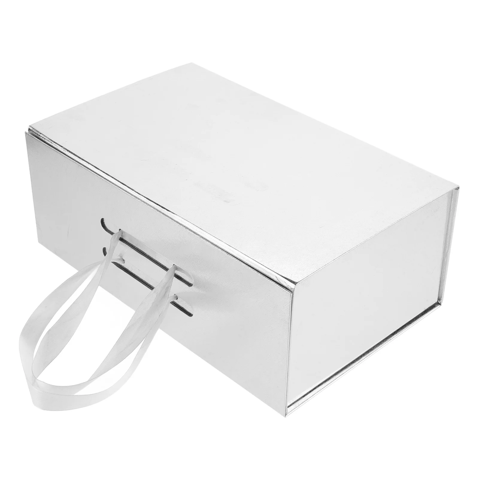 Foldable Gift 33x205x125cm Silver Magnetic Gift Box With Magnetic Lid Lid Storage Present Party Packaging
Foldable Gift 33x205x125cm Silver Magnetic Gift Box With Magnetic Lid Lid Storage Present Party Packaging