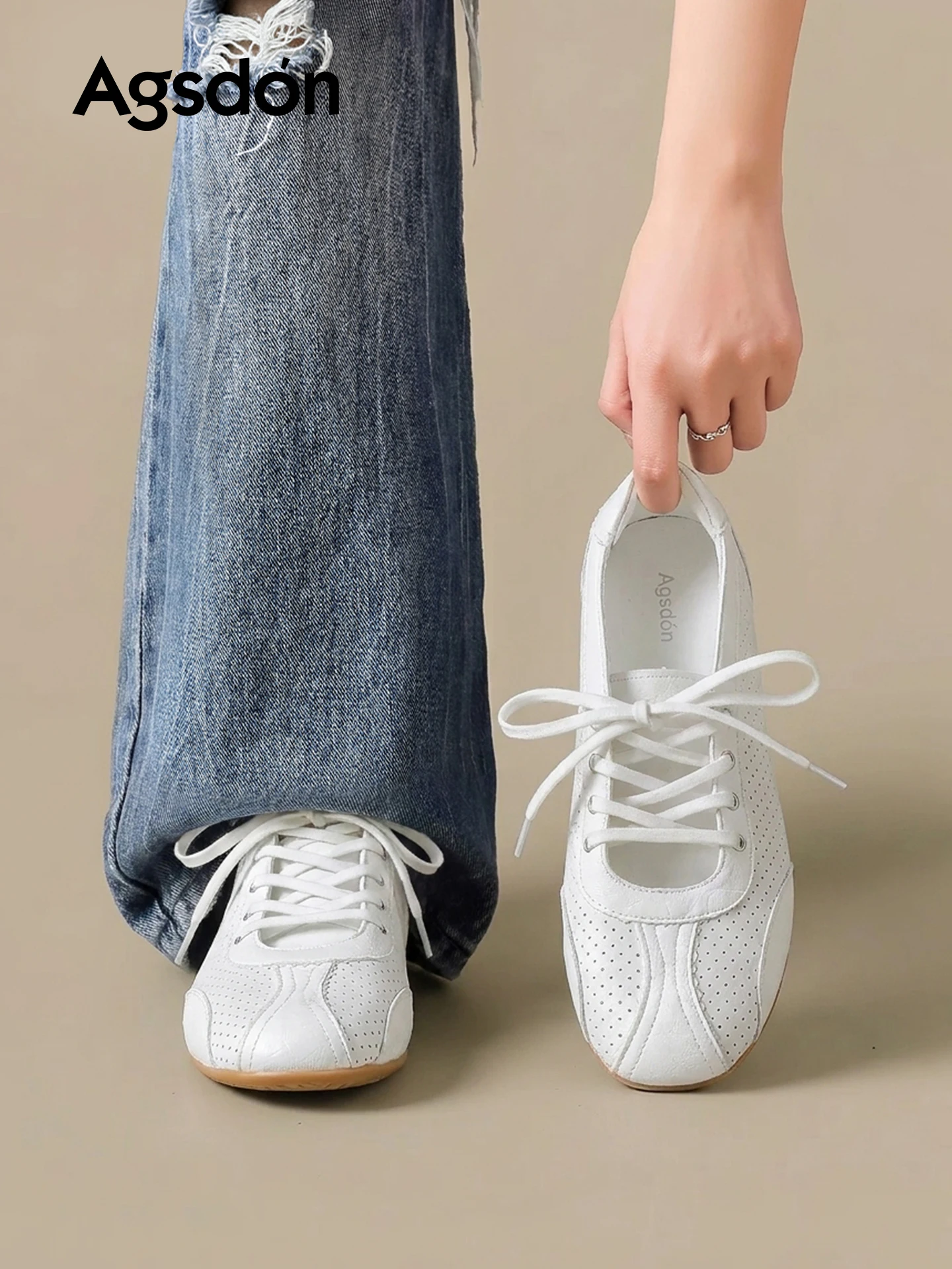 Agsdon Ballet Sport Shoes Mary Janes Women's Flats Summer New Style White Single Shoes Low Help round Toe Rubber Outsole
Agsdon Ballet Sport Shoes Mary Janes Women's Flats Summer New Style White Single Shoes Low Help round Toe Rubber Outsole