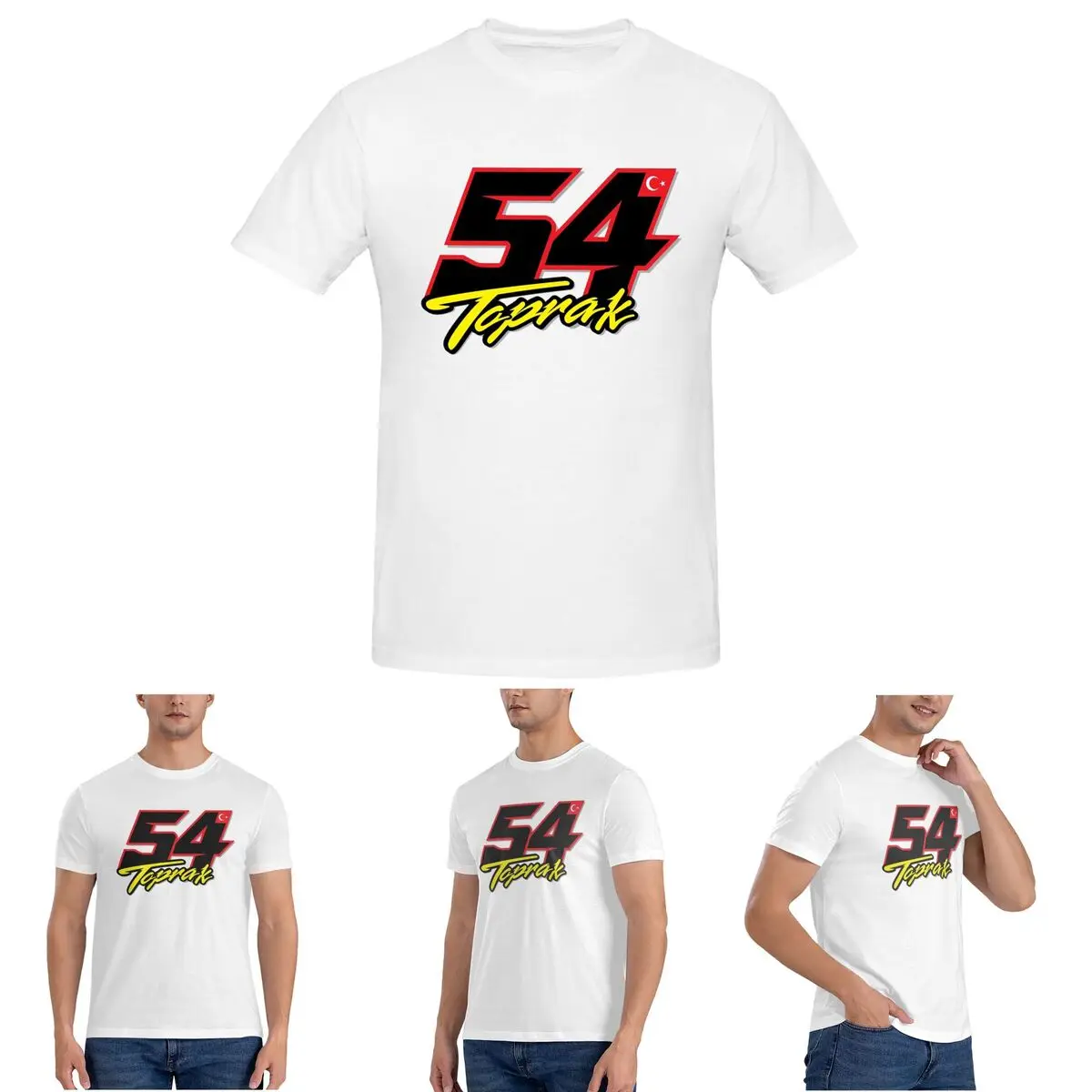 Toprak Razgatlioglu 54 T-Shirt for Men Cotton Oversized T Shirts Men's Tees Short Round Neck Summer Clothes Tops S-6XL
Toprak Razgatlioglu 54 T-Shirt for Men Cotton Oversized T Shirts Men's Tees Short Round Neck Summer Clothes Tops S-6XL