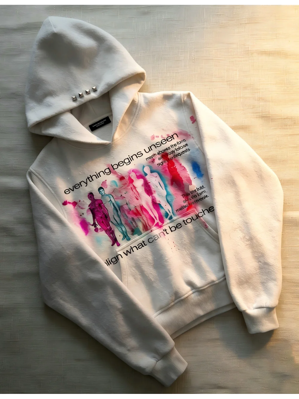 2026 new Y2K art body print rivet hooded sweatshirt American retro loose niche design sense fashionable trend versatile jacket
2026 new Y2K art body print rivet hooded sweatshirt American retro loose niche design sense fashionable trend versatile jacket