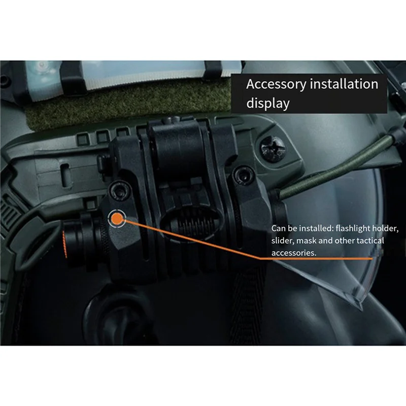 B92B-4X For FAST Helmet Rail Accessories Multifunctional DIY For CS Protective Gear Arc Portable Helmet Rail Accessories, C1
B92B-4X For FAST Helmet Rail Accessories Multifunctional DIY For CS Protective Gear Arc Portable Helmet Rail Accessories, C1