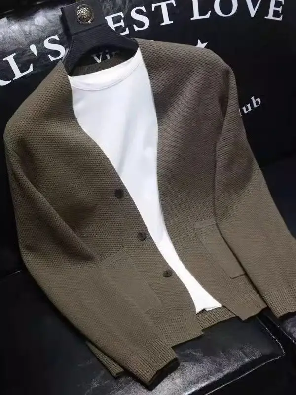 Trendy Men's Casual Knitted Cardigan Sweater Autumn Winter New Sle Long Sve V-Ne Polyester Fiber Warmth Youth Faion
Trendy Men's Casual Knitted Cardigan Sweater Autumn Winter New Sle Long Sve V-Ne Polyester Fiber Warmth Youth Faion