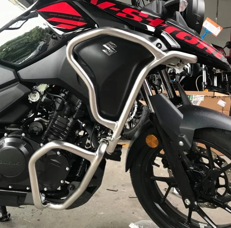 Stainless Steel Engine Guard Crash Bar Protection Motorcycle Steel Stunt Cage Protector for Suzuki V-Strom DL250
Stainless Steel Engine Guard Crash Bar Protection Motorcycle Steel Stunt Cage Protector for Suzuki V-Strom DL250
