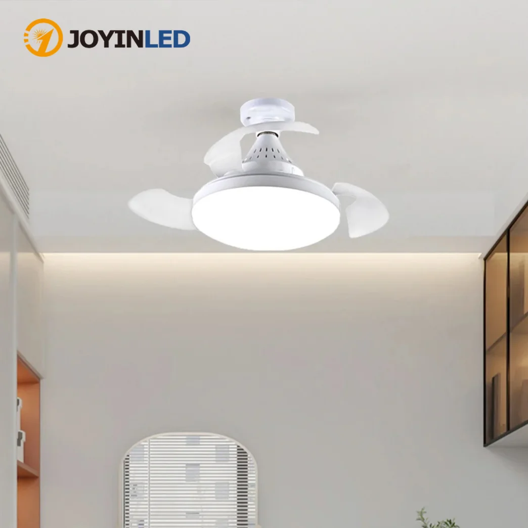 JOYINLED Ceiling Fan with Lighting and Remote Control, Hidden Retractable Blades, Quiet Fan Light, 3 Speeds and Dimmable,White
JOYINLED Ceiling Fan with Lighting and Remote Control, Hidden Retractable Blades, Quiet Fan Light, 3 Speeds and Dimmable,White
