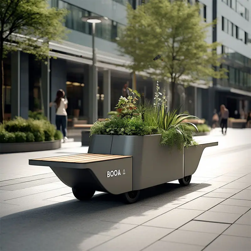 Modern Outdoor Landscape Public Leisure Chair Nordic Creative Square Park Movable Bench Outdoor Furniture muebles jardin FYSS
Modern Outdoor Landscape Public Leisure Chair Nordic Creative Square Park Movable Bench Outdoor Furniture muebles jardin FYSS