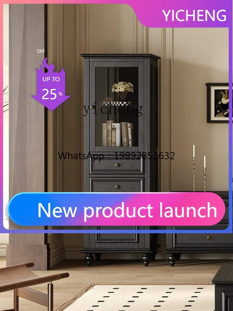 Винный шкаф из массива дерева с стеклянными дверцами, витрина класса люкс, тумба под телевизор
Винный шкаф из массива дерева с стеклянными дверцами, витрина класса люкс, тумба под телевизор