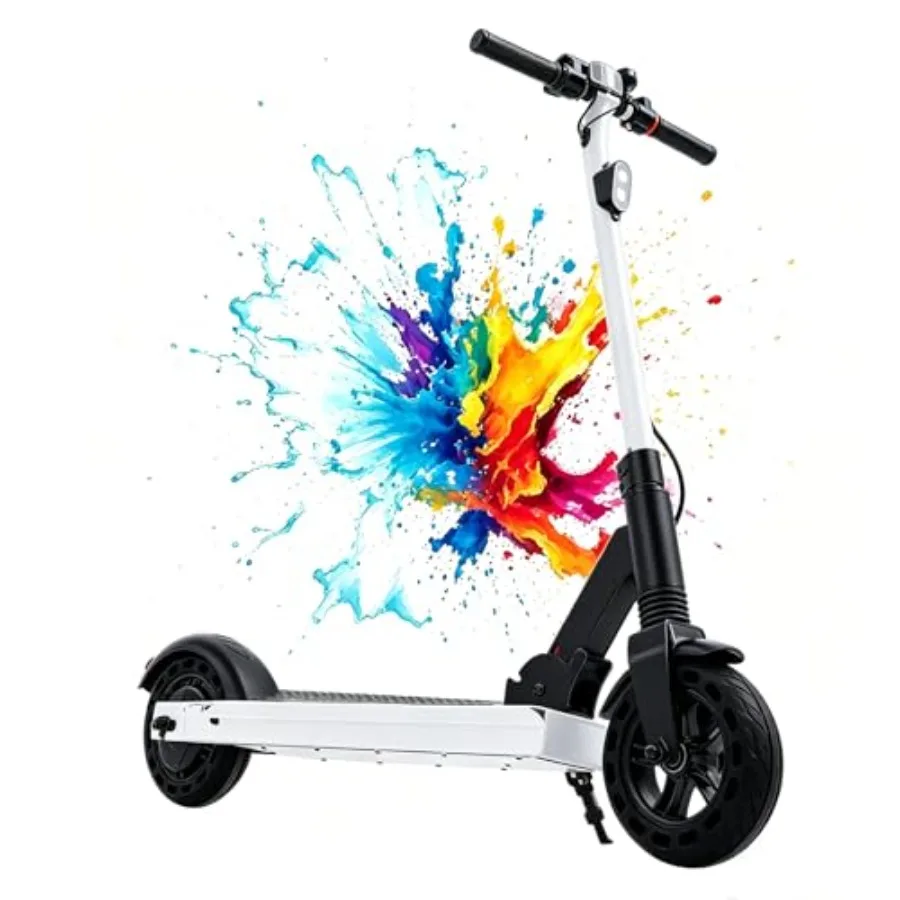 teens electric scooter: lightweight foldable design, black matte finish, 250W motor with cruise control and rear foot brake for
teens electric scooter: lightweight foldable design, black matte finish, 250W motor with cruise control and rear foot brake for
