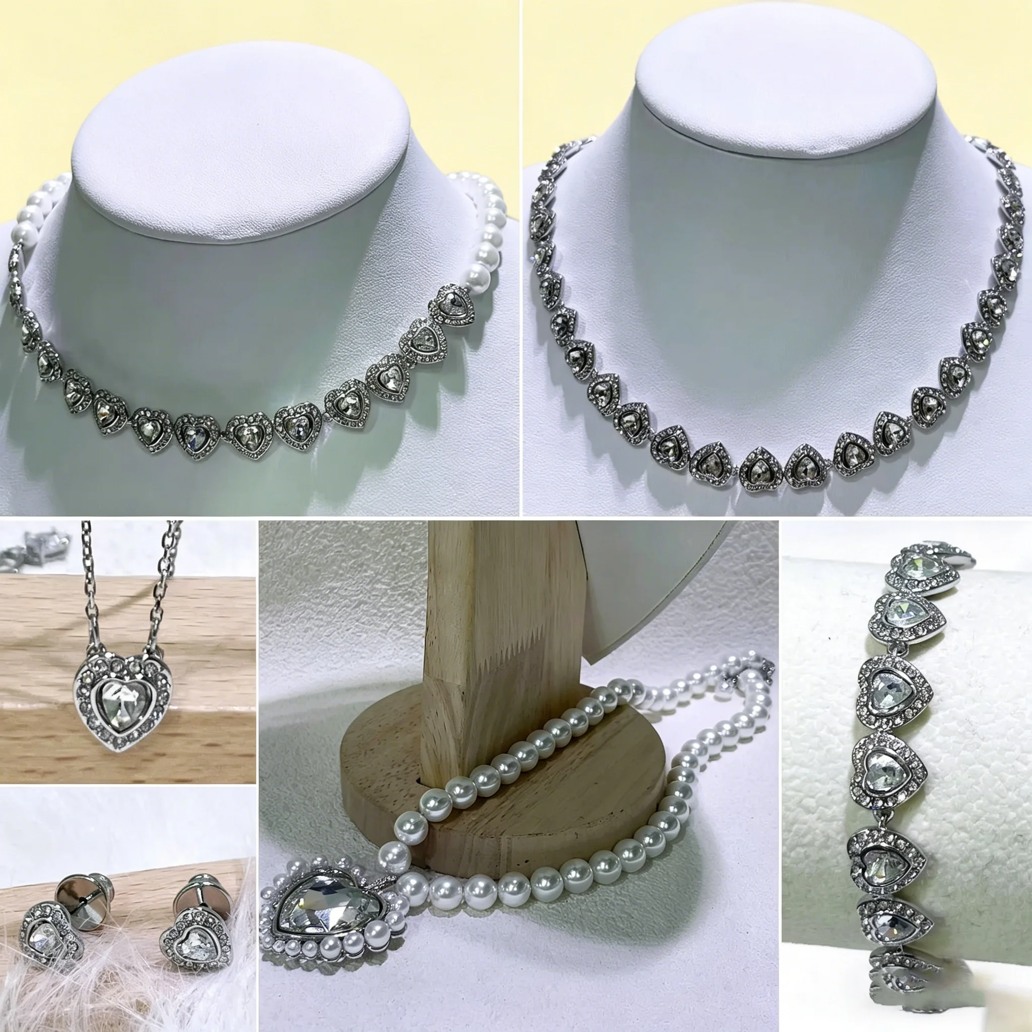 Original 2026 New High Quality Fine Jewelry Set Charms Love Heart Necklace Earring Bracelet for Women Jewelry Free Shipping
Original 2026 New High Quality Fine Jewelry Set Charms Love Heart Necklace Earring Bracelet for Women Jewelry Free Shipping