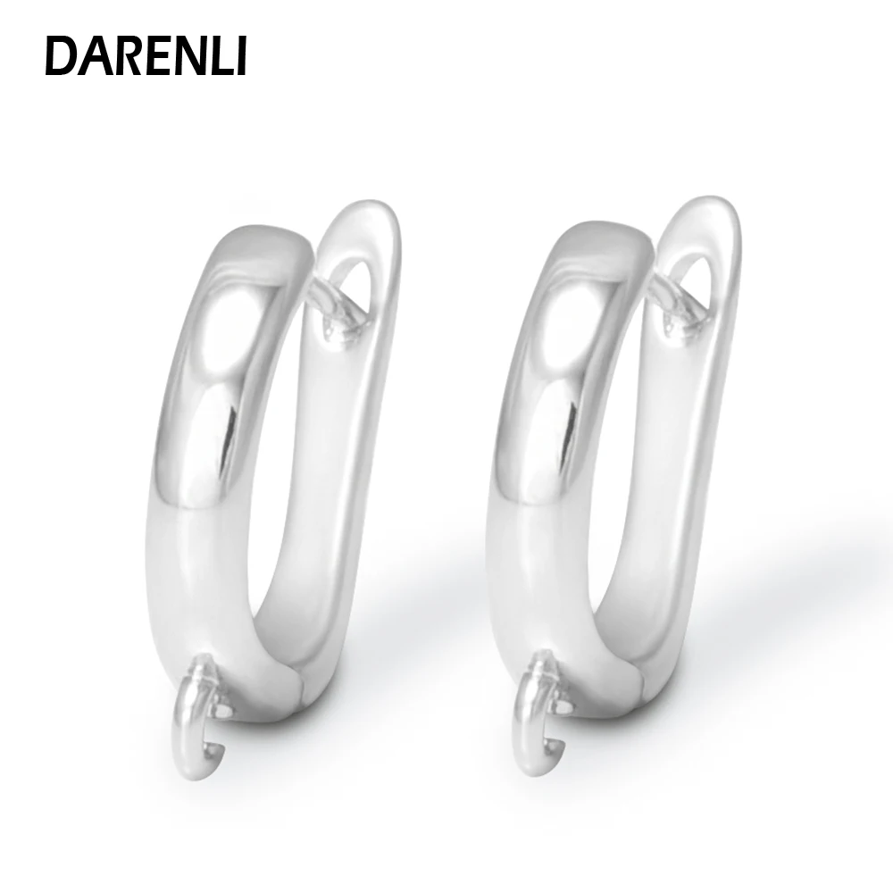 DARENLI 1 Pair French Style Brass Earring Hooks 18K Gold Plated For DIY Women Jewelry Making Supplies Accessories For Women
DARENLI 1 Pair French Style Brass Earring Hooks 18K Gold Plated For DIY Women Jewelry Making Supplies Accessories For Women 