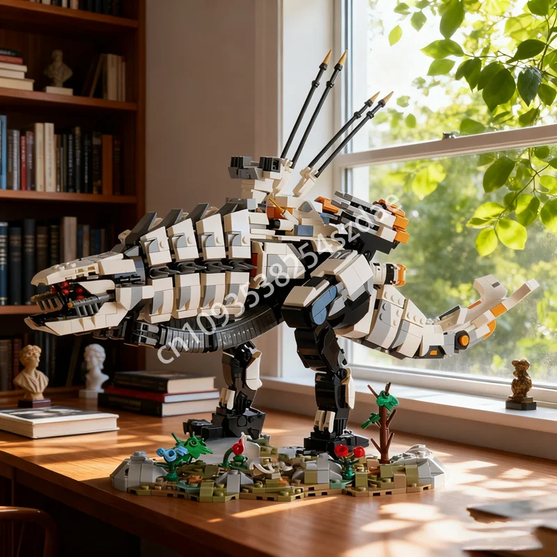 1596pcs MOC Thunderjaw Iconsed Model Building Blocks Construction Christmas Gifts DIY Creative Toys Idea Brick Kids Birthday
1596pcs MOC Thunderjaw Iconsed Model Building Blocks Construction Christmas Gifts DIY Creative Toys Idea Brick Kids Birthday