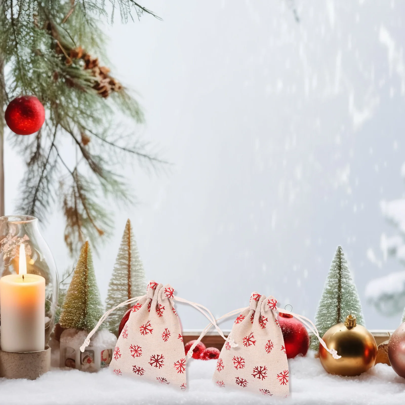 30pcs Christmas Cotton C y Bags Durable Reusable Gift Sack Party Favor Tote Xmas Drawstring Pouch Storage Cookies Fruits
30pcs Christmas Cotton C y Bags Durable Reusable Gift Sack Party Favor Tote Xmas Drawstring Pouch Storage Cookies Fruits