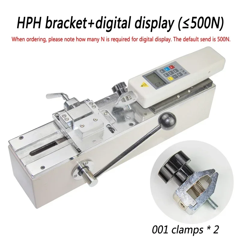 Hot selling and durable Tester Machine HPH Manual Tensile Testing Machine Horizontal Digital Display Force Gauge Test Bench 1PC
Hot selling and durable Tester Machine HPH Manual Tensile Testing Machine Horizontal Digital Display Force Gauge Test Bench 1PC