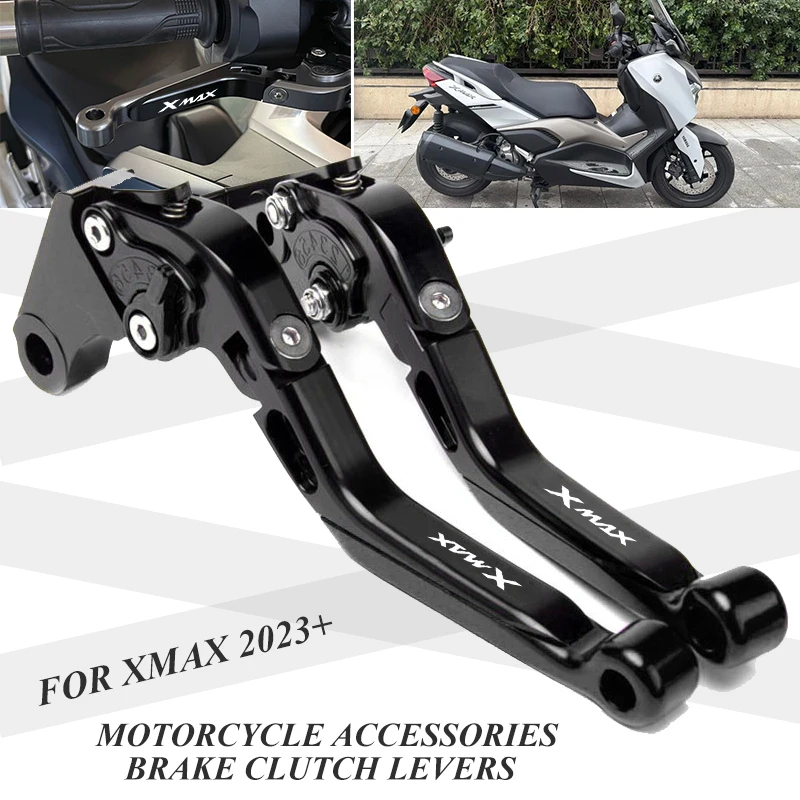 For Yamaha XMAX 300/250/125/400 XMAX300 2023-Present Motorcycle Accessories Adjustable Extendable Folding Brake Clutch Levers
For Yamaha XMAX 300/250/125/400 XMAX300 2023-Present Motorcycle Accessories Adjustable Extendable Folding Brake Clutch Levers