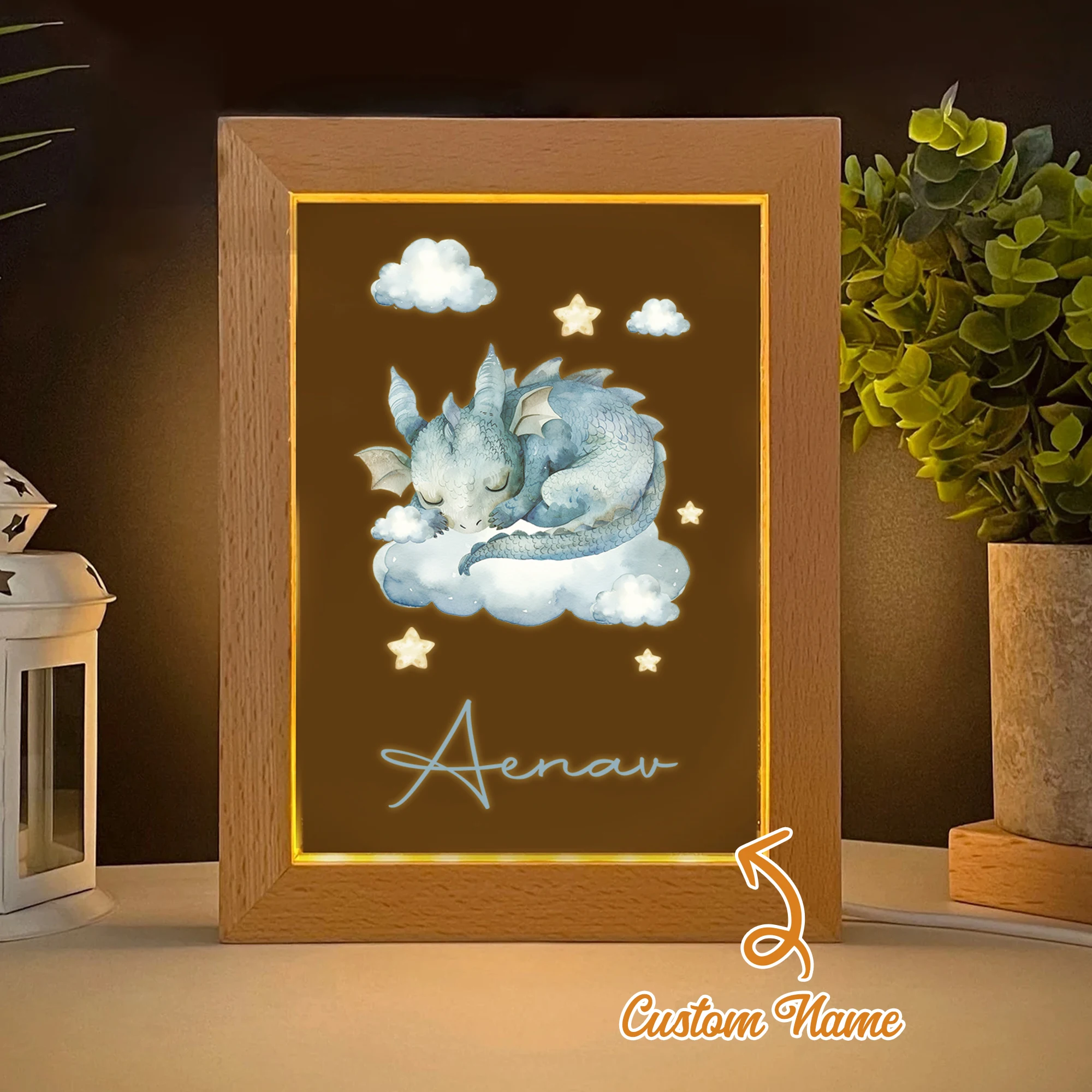 Dinosaur Dream Custom Name LED Night View Photo Frame Personalized Gift Family Living Room Bedroom Dining Room Home Decoration
Dinosaur Dream Custom Name LED Night View Photo Frame Personalized Gift Family Living Room Bedroom Dining Room Home Decoration