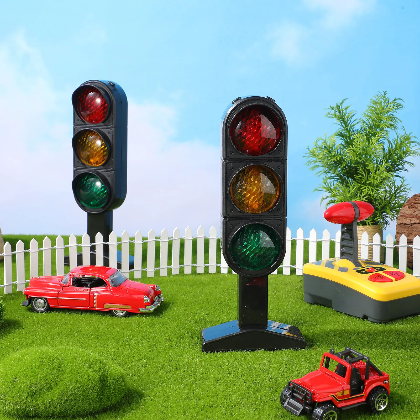 3Pcs Traffic Signal Light Lamp Creative Early Education Traffic Sign Recognition Teaching Prop for Children Pretend Play
3Pcs Traffic Signal Light Lamp Creative Early Education Traffic Sign Recognition Teaching Prop for Children Pretend Play