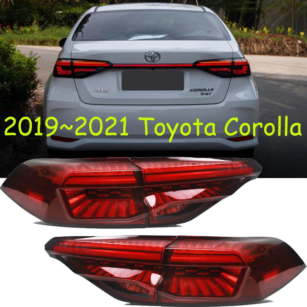 Dynamic car bumper tail light for toyota Corolla taillight altis 2019~2021y LED car accessories Taillamp corolla rear light fog
Dynamic car bumper tail light for toyota Corolla taillight altis 2019~2021y LED car accessories Taillamp corolla rear light fog