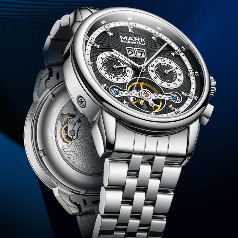 Fashion Chronograph Automatic Men Watches Mechanical High Quality Luxury Business Skeleton 316 Steel uhr herren
Fashion Chronograph Automatic Men Watches Mechanical High Quality Luxury Business Skeleton 316 Steel uhr herren