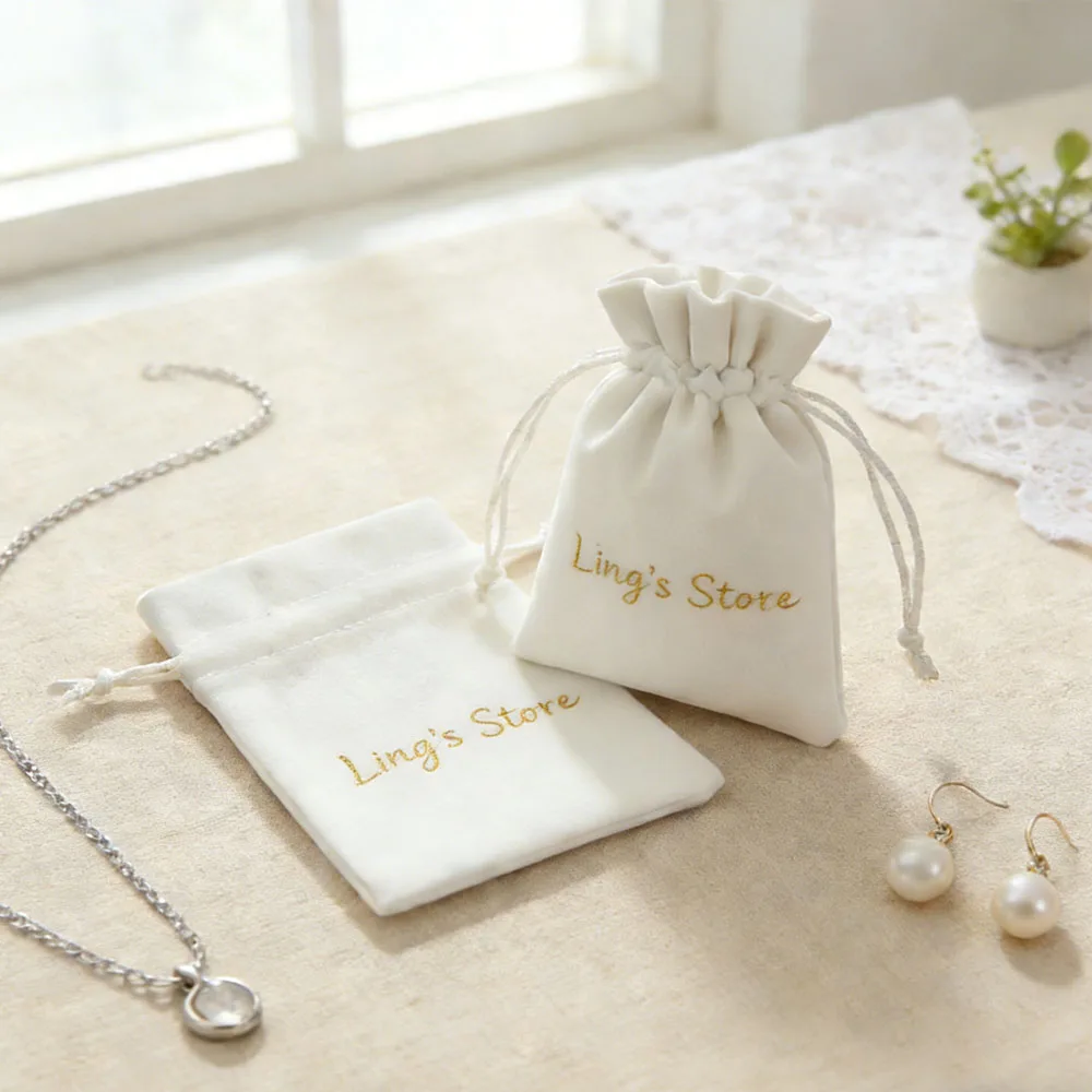 50 шт. бежевых бархатных мешочков для украшений с индивидуальным логотипом, замшевые фланелевые мешочки для хранения, персонализированные мешочки для сережек, брелоков и ключей
50 шт. бежевых бархатных мешочков для украшений с индивидуальным логотипом, замшевые фланелевые мешочки для хранения, персонализированные мешочки для сережек, брелоков и ключей