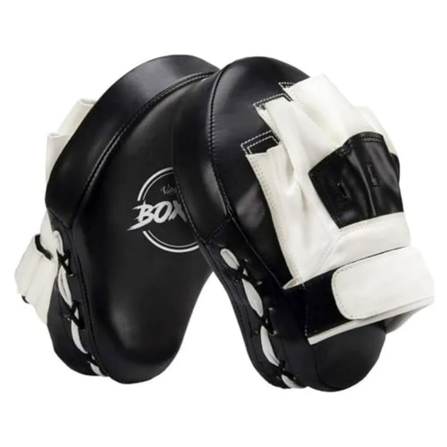 Boxing Curved Focus Punching Mitts- Leatherette Training Hand Pads
Boxing Curved Focus Punching Mitts- Leatherette Training Hand Pads