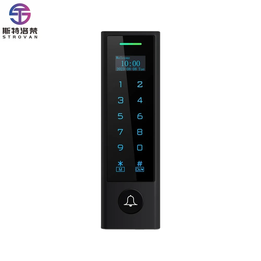 Apartment Smart WiFi Waterproof OLED Display Touch Keypad Video Intercom System Access Control with Bell Button
Apartment Smart WiFi Waterproof OLED Display Touch Keypad Video Intercom System Access Control with Bell Button
