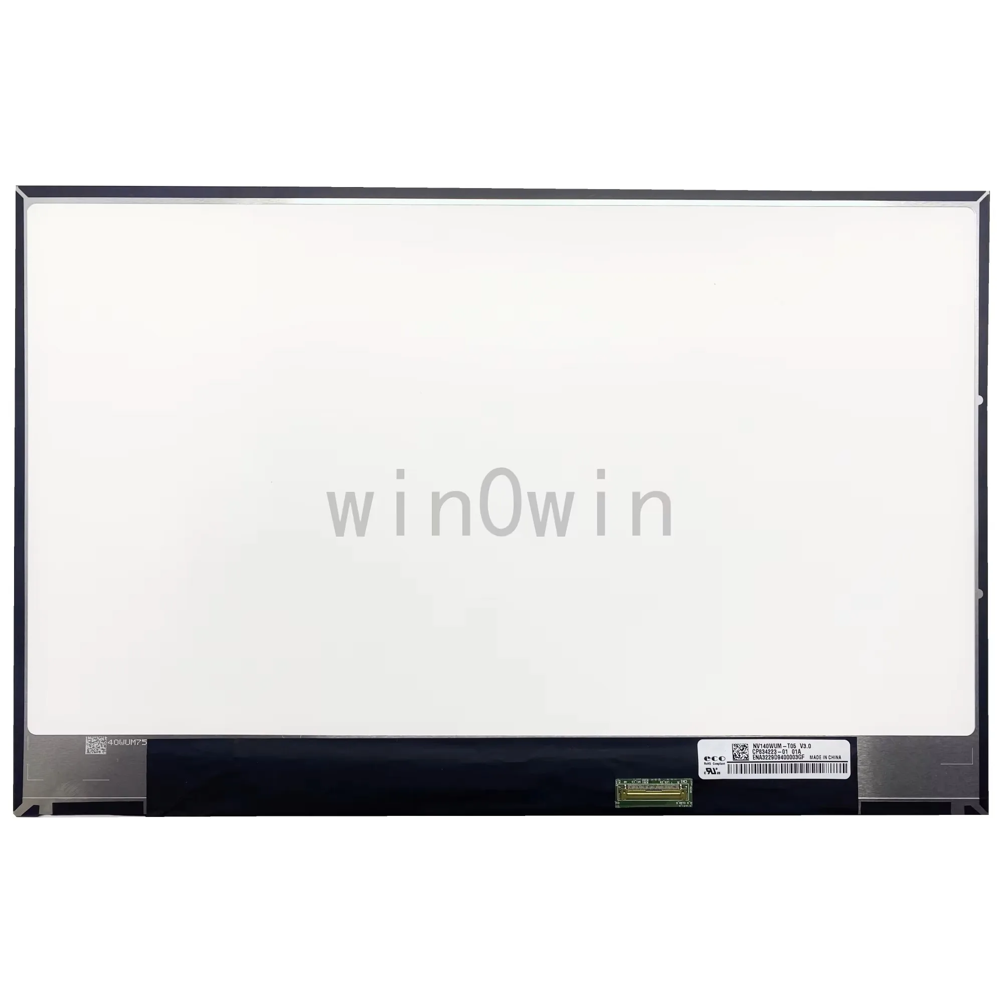NV140WUM-T05 1920x1200 IPS Panel EDP 40pins 14.0 Inch LCD Touch Screen Display
NV140WUM-T05 1920x1200 IPS Panel EDP 40pins 14.0 Inch LCD Touch Screen Display