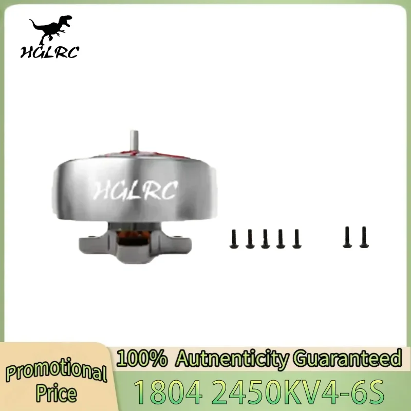 HGLRC SPECTER 1804 2450KV 4-6S Brushless Motor Compatible 5-6inch Propeller for FPV Freestyle Drones DIY Parts
HGLRC SPECTER 1804 2450KV 4-6S Brushless Motor Compatible 5-6inch Propeller for FPV Freestyle Drones DIY Parts