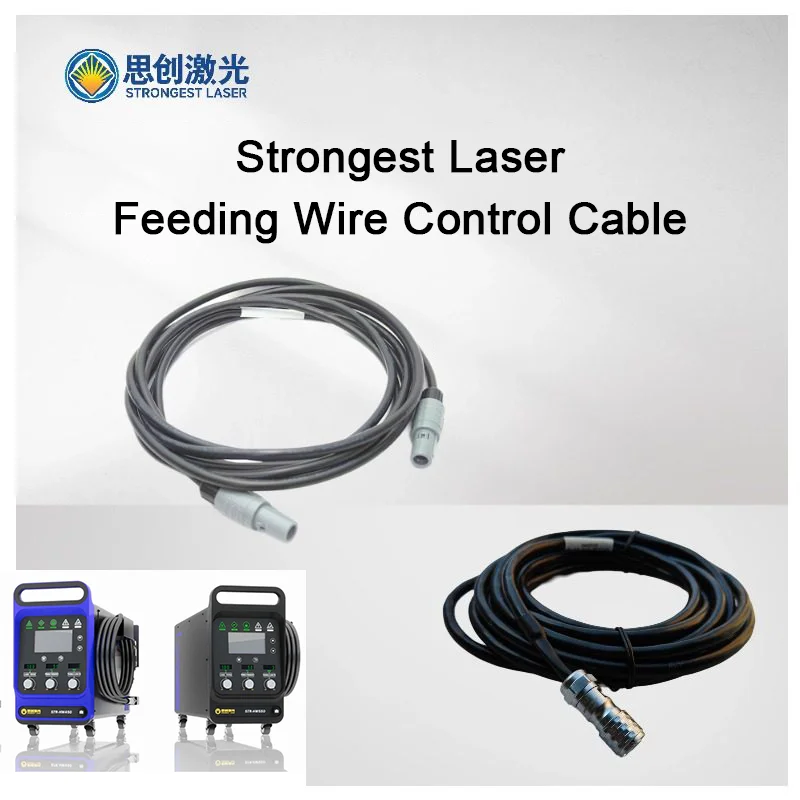 Сильнейший лазерный сварочный аппарат, кабель управления подачей проволоки, сигнальная линия для лазерной сварки серии STR-HW K10/K20, устройство подачи проволоки с пистолетом
Сильнейший лазерный сварочный аппарат, кабель управления подачей проволоки, сигнальная линия для лазерной сварки серии STR-HW K10/K20, устройство подачи проволоки с пистолетом