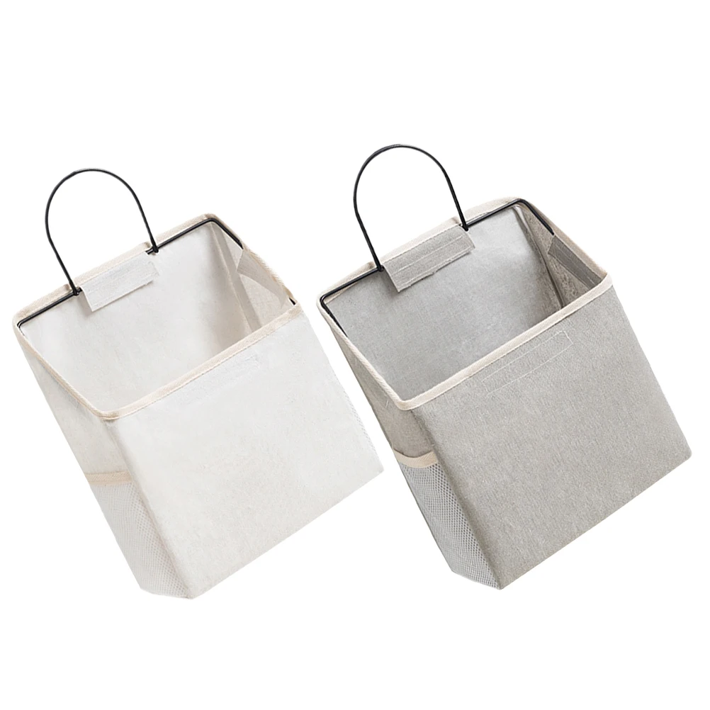 2pcs WallStorageHangingBags HomeOrganizer Wall Hanging Organizer WithoutNails GreyWhite BedroomKitchenBathroom
2pcs WallStorageHangingBags HomeOrganizer Wall Hanging Organizer WithoutNails GreyWhite BedroomKitchenBathroom