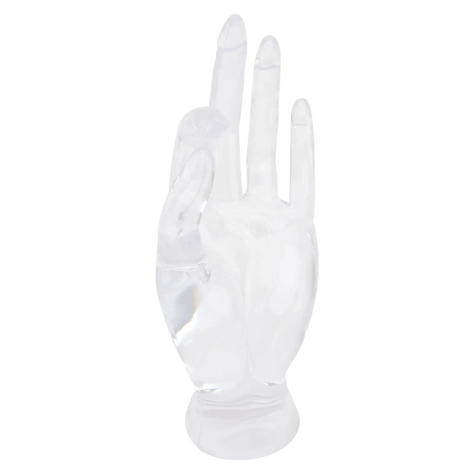 Creative Hand Shape Ring Display Holder 8x17cm Clear Jewelry Organizer for Home Or Store Elegant Accessory Presentation
Creative Hand Shape Ring Display Holder 8x17cm Clear Jewelry Organizer for Home Or Store Elegant Accessory Presentation