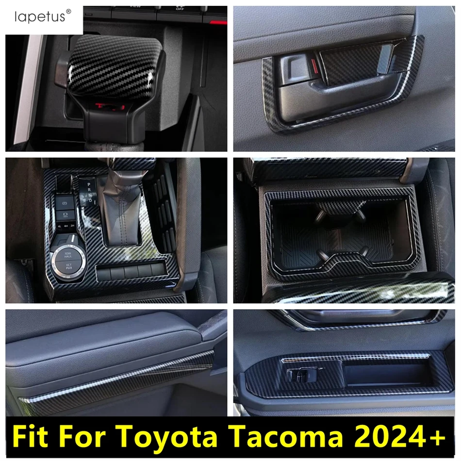 For Toyota Tacoma 2024 2025 Carbon Fiber Accessories Inner Armrest Door Strip Window Lift Button Control Handle Panel Cover Trim
For Toyota Tacoma 2024 2025 Carbon Fiber Accessories Inner Armrest Door Strip Window Lift Button Control Handle Panel Cover Trim