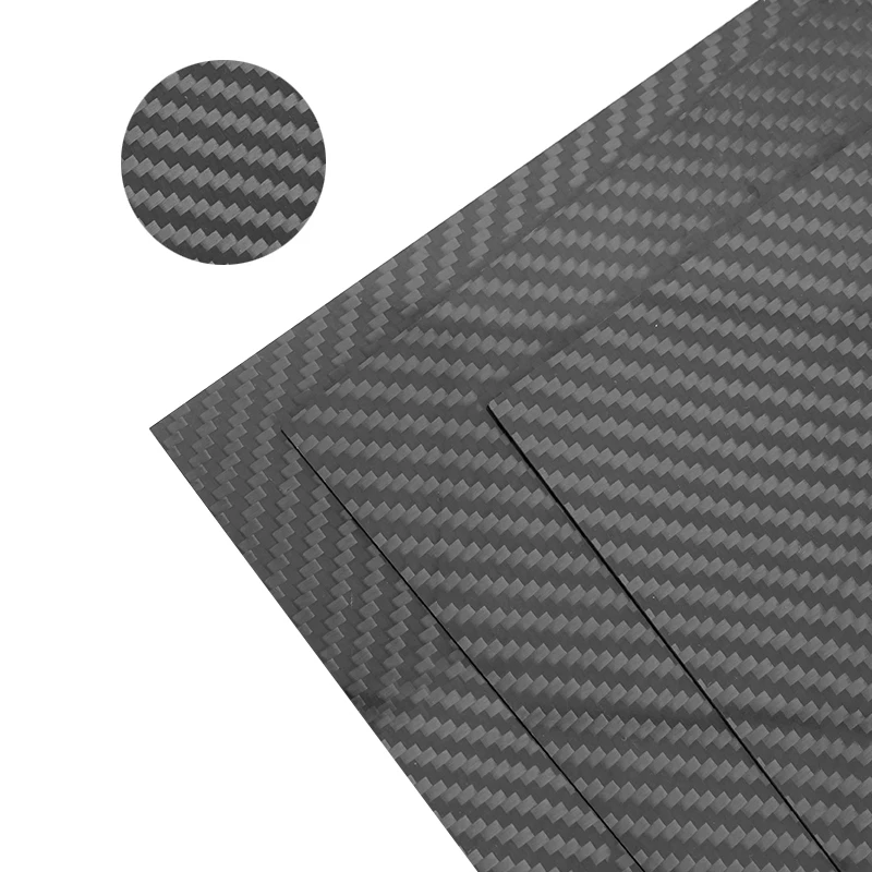 1-3mm Glossy Plain Carbon Fiber Plate Lightweight High Strength Sheet for Aircraft Automotive CNC Custom Precision Parts
1-3mm Glossy Plain Carbon Fiber Plate Lightweight High Strength Sheet for Aircraft Automotive CNC Custom Precision Parts