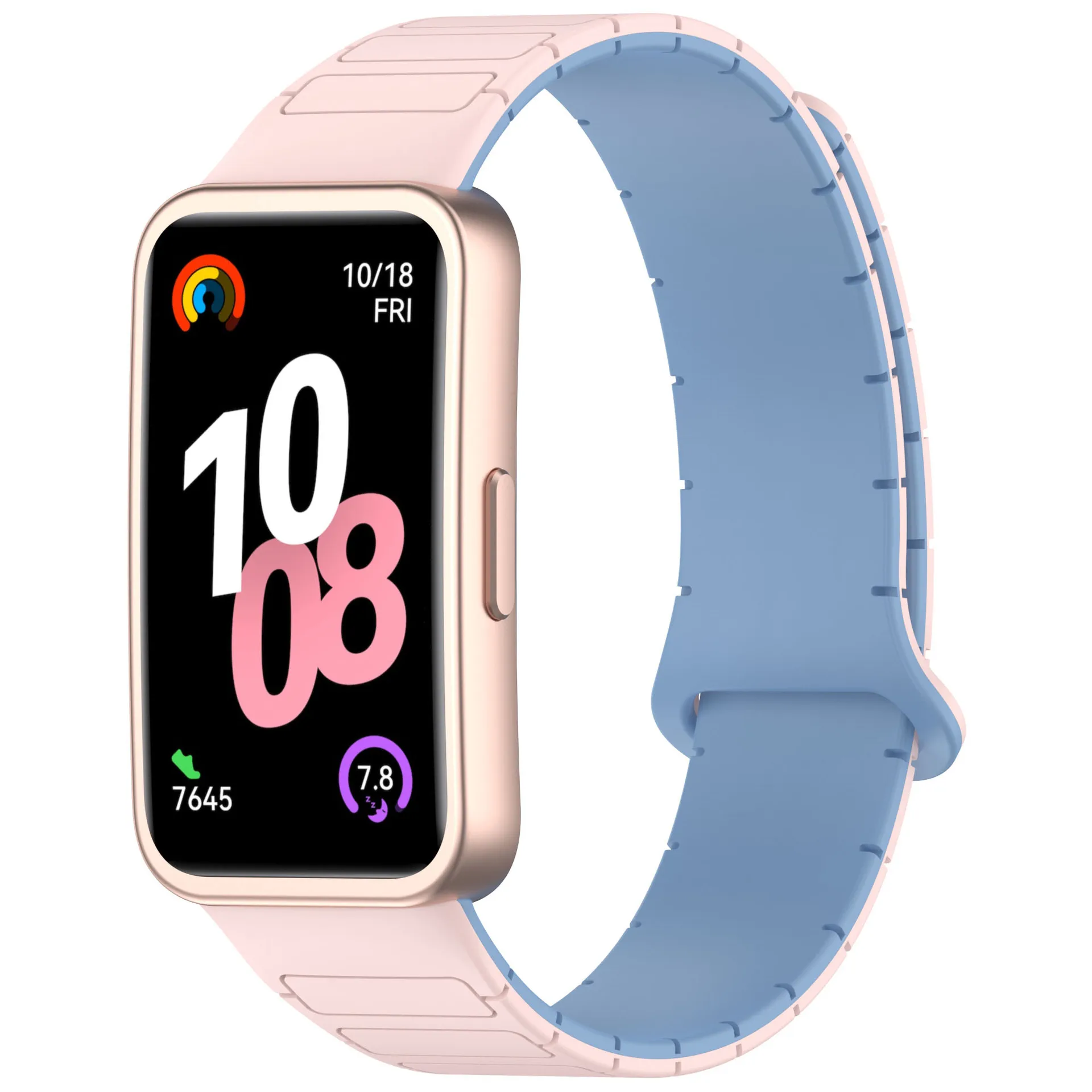 Two-Color Magnetic Buckle Wristband for Huawei Band 10 9 Silicone Wrist Strap Replaceable Bracelet for Huawei Band 8 Watchband
Two-Color Magnetic Buckle Wristband for Huawei Band 10 9 Silicone Wrist Strap Replaceable Bracelet for Huawei Band 8 Watchband