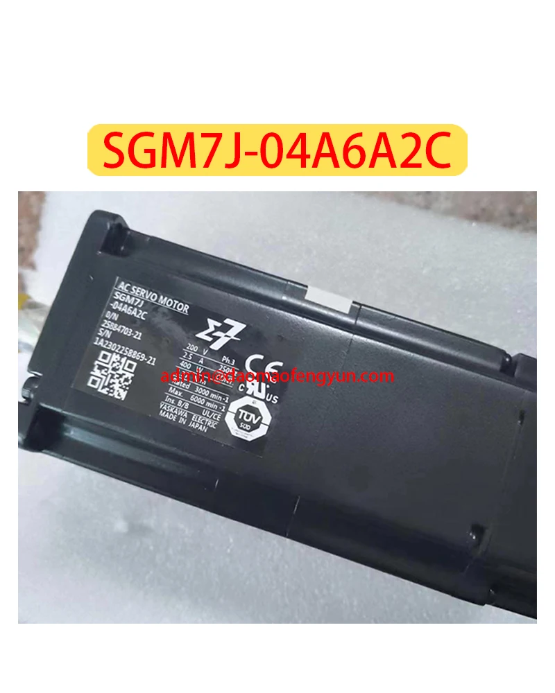 SGM7J-04A6A2C Brand new Servo motor SGM7J 04A6A2C,Fast shipping
SGM7J-04A6A2C Brand new Servo motor SGM7J 04A6A2C,Fast shipping