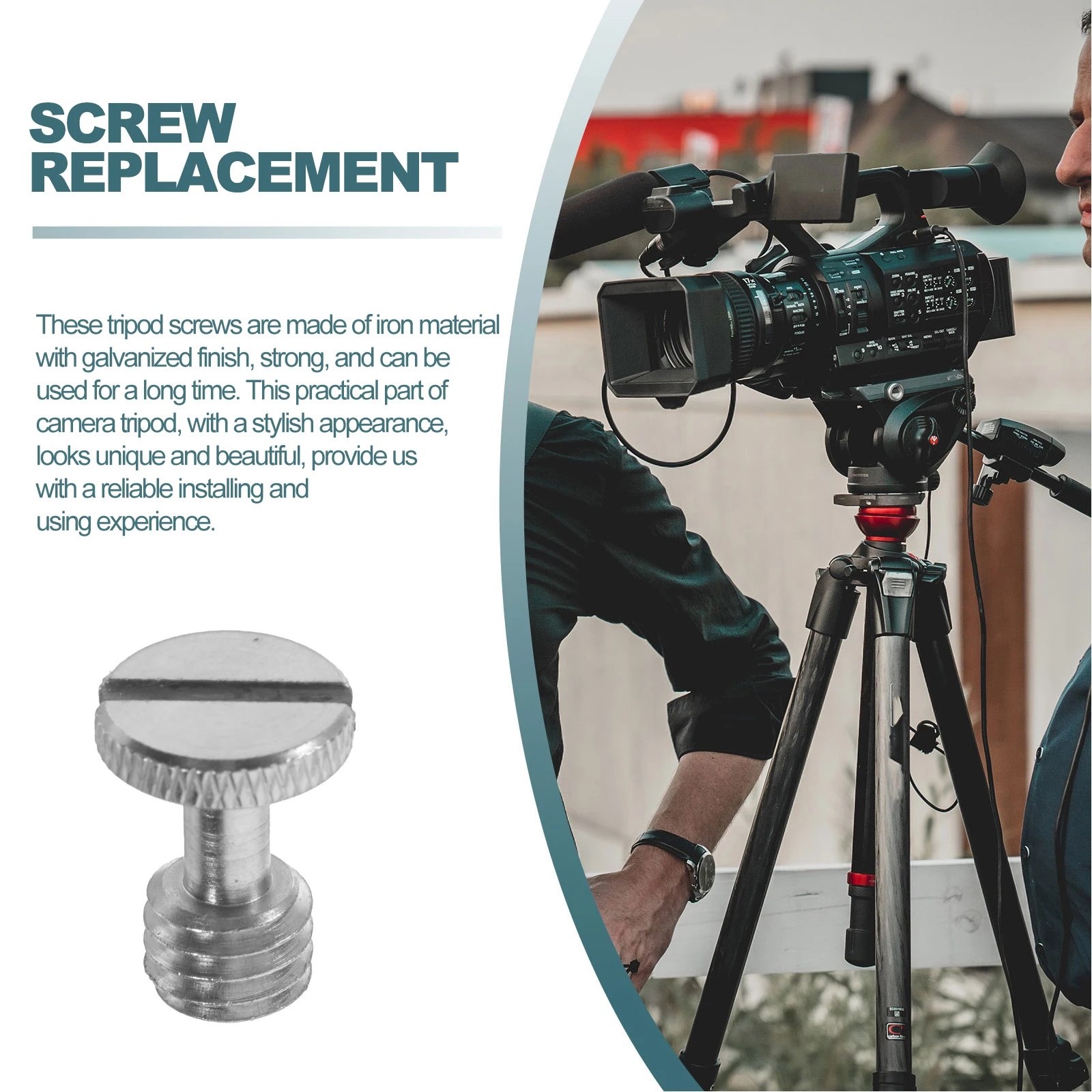 5Pcs D Camera Mount Screw Quick Release Plate Tripod Screw 3 8 Inch Thumb Screw For Camera Tripod Monopod Studio Equipment
5Pcs D Camera Mount Screw Quick Release Plate Tripod Screw 3 8 Inch Thumb Screw For Camera Tripod Monopod Studio Equipment