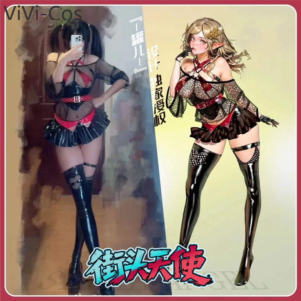 ViVi-Cos Original Angels In The Streets Cosplay Costume Cos Game Anime Party Uniform Hallowen Play Role Clothes Clothing
ViVi-Cos Original Angels In The Streets Cosplay Costume Cos Game Anime Party Uniform Hallowen Play Role Clothes Clothing