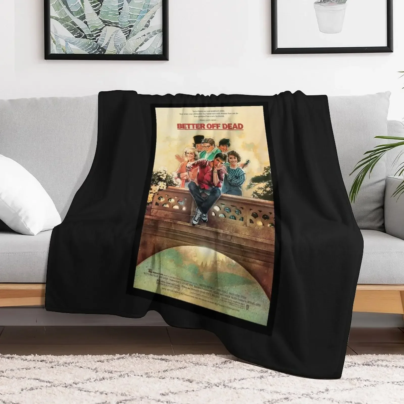 BETTER OFF DEAD Classic T-Shirt Throw Blanket Warm Plaid Soft Beds Baby Blankets cosplay anime Thin Blankets
BETTER OFF DEAD Classic T-Shirt Throw Blanket Warm Plaid Soft Beds Baby Blankets cosplay anime Thin Blankets