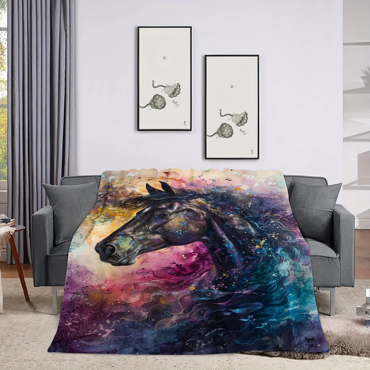 Очень мягкое одеяло Galactic Horse — идеально подходит для любителей животных, стильное, удобное и идеально подходит для подарков и домашнего декора
Очень мягкое одеяло Galactic Horse — идеально подходит для любителей животных, стильное, удобное и идеально подходит для подарков и домашнего декора
