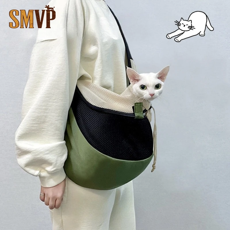 Lightweight Breathable Mesh Pet Sling Hands Free Crossbody Carrier For Cats And Dogs Calming Design For Outdoor Travel
Lightweight Breathable Mesh Pet Sling Hands Free Crossbody Carrier For Cats And Dogs Calming Design For Outdoor Travel