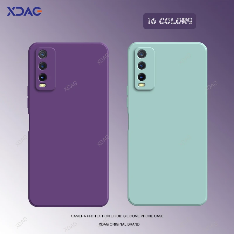 Fashion Solid Color Phone Case for VIVO Y20t 6.51" V2129 Liquid Silicone Soft Simple Original Camera Protection Back Cover Funda
Fashion Solid Color Phone Case for VIVO Y20t 6.51" V2129 Liquid Silicone Soft Simple Original Camera Protection Back Cover Funda