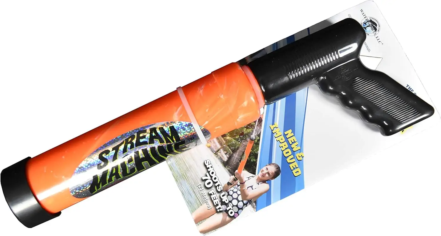 High-Power Water Blaster Toy with Extendable Barrel for Outdoor Pool Games - 40+ Feet Range
High-Power Water Blaster Toy with Extendable Barrel for Outdoor Pool Games - 40+ Feet Range