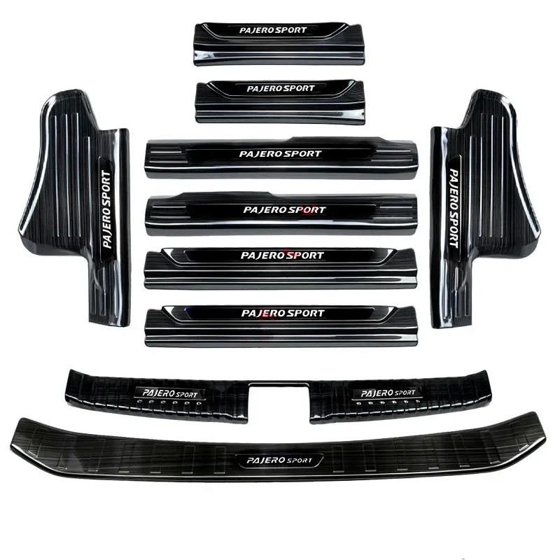 For Mitsubishi PAJERO SPORT 2020-2022 stainless steel treshold guard plate trunk treshold guard plate Anti-scratch car styling
For Mitsubishi PAJERO SPORT 2020-2022 stainless steel treshold guard plate trunk treshold guard plate Anti-scratch car styling