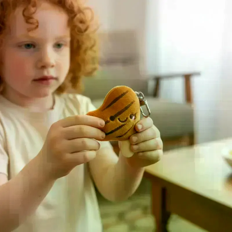 Cartoon Barbecue Plush Pendant Food Style Keychain Soft Doll Bag Charm for Kids Birthday Holiday Present
Cartoon Barbecue Plush Pendant Food Style Keychain Soft Doll Bag Charm for Kids Birthday Holiday Present