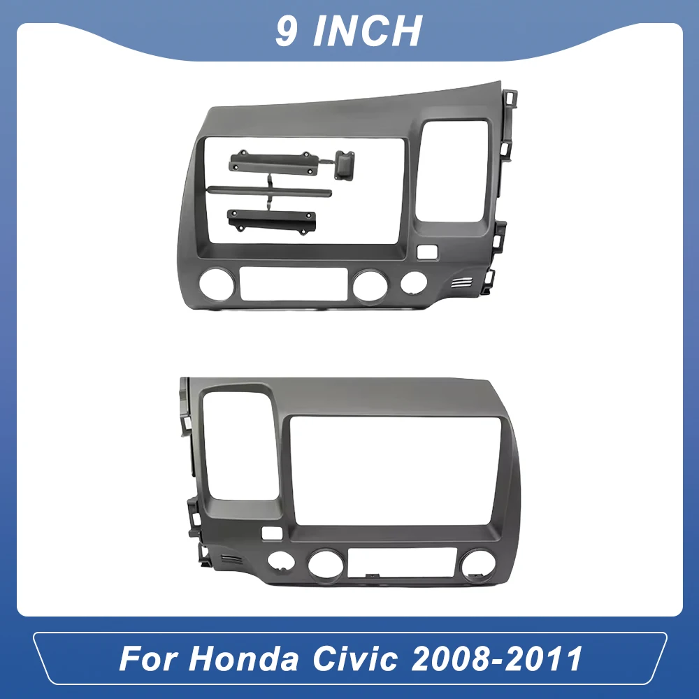 9 INCH Car Audio Radio 2Din Fascia Frame Adapter For Honda Civic 2008-2011 MP5 DVD Player Fitting Head Unit Cover Panel Trim Kit
9 INCH Car Audio Radio 2Din Fascia Frame Adapter For Honda Civic 2008-2011 MP5 DVD Player Fitting Head Unit Cover Panel Trim Kit