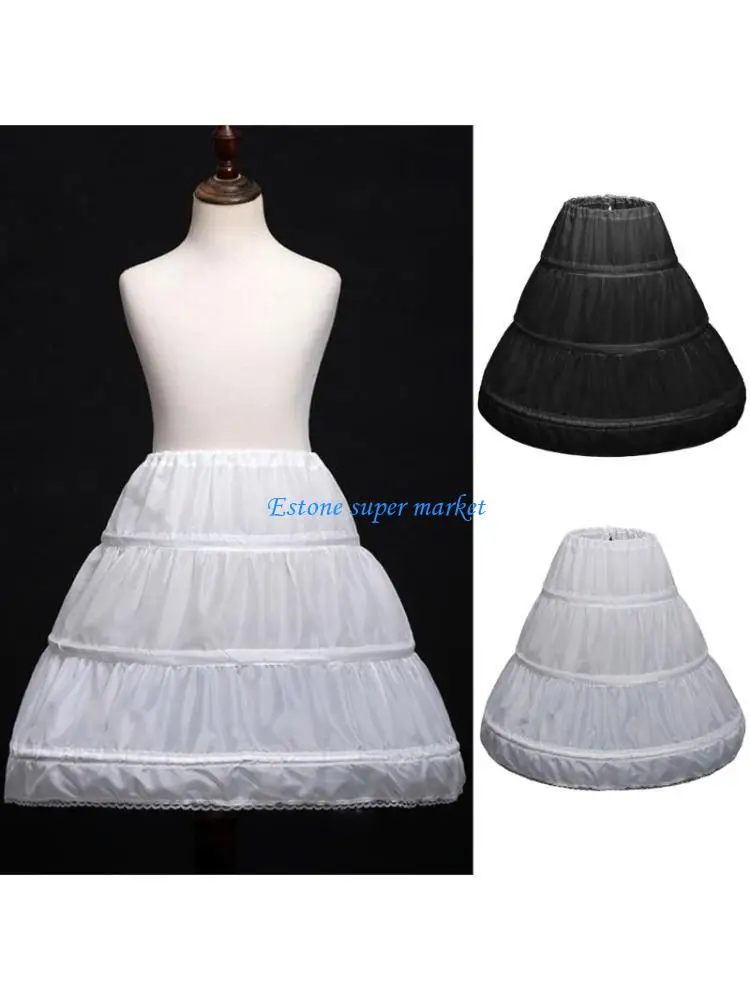 090B Нижняя юбка для девочек, дышащая нижняя юбка с 3 обручами, кринолины, юбка на подкладке для детей
090B Нижняя юбка для девочек, дышащая нижняя юбка с 3 обручами, кринолины, юбка на подкладке для детей