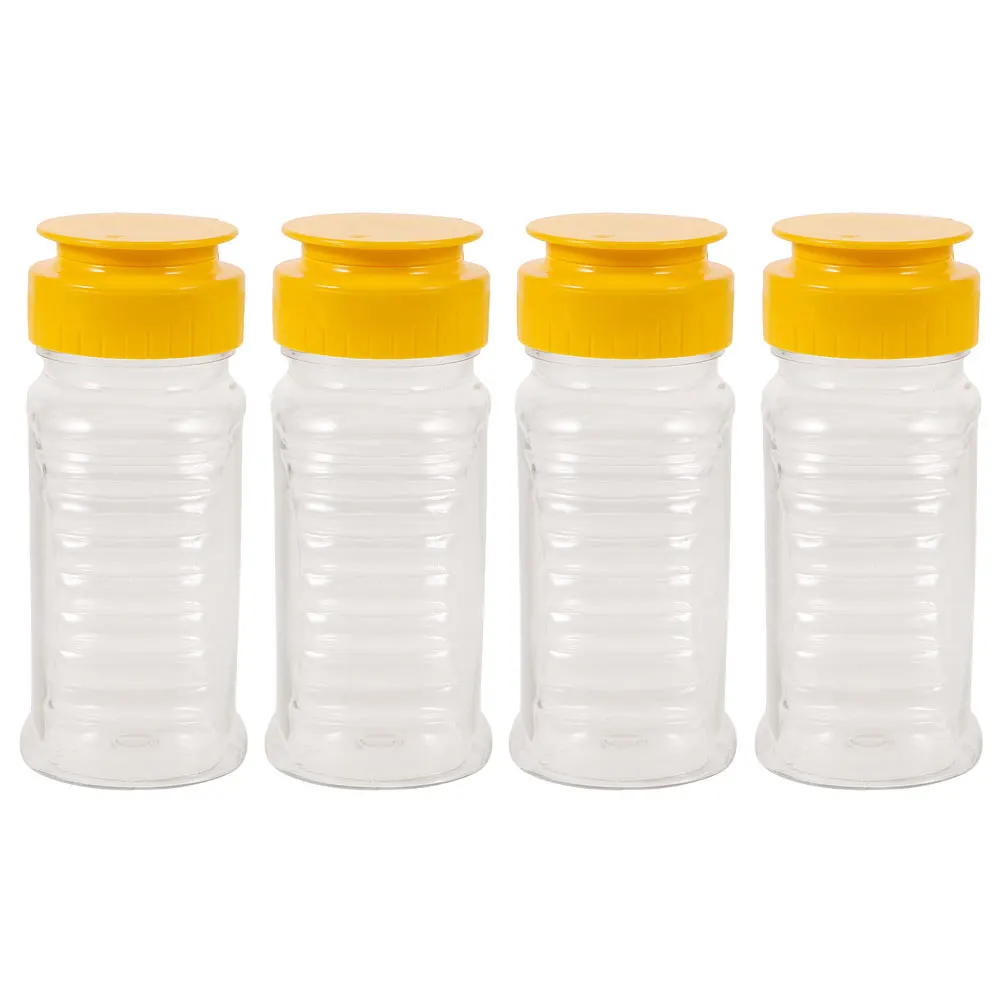 4 Pcs Squeeze Bottle Plastic Jars Bear Dispenser PP Syrup Small Honey Jars Glass Milk Bottle Lid Sauce Containers Press Honey
4 Pcs Squeeze Bottle Plastic Jars Bear Dispenser PP Syrup Small Honey Jars Glass Milk Bottle Lid Sauce Containers Press Honey