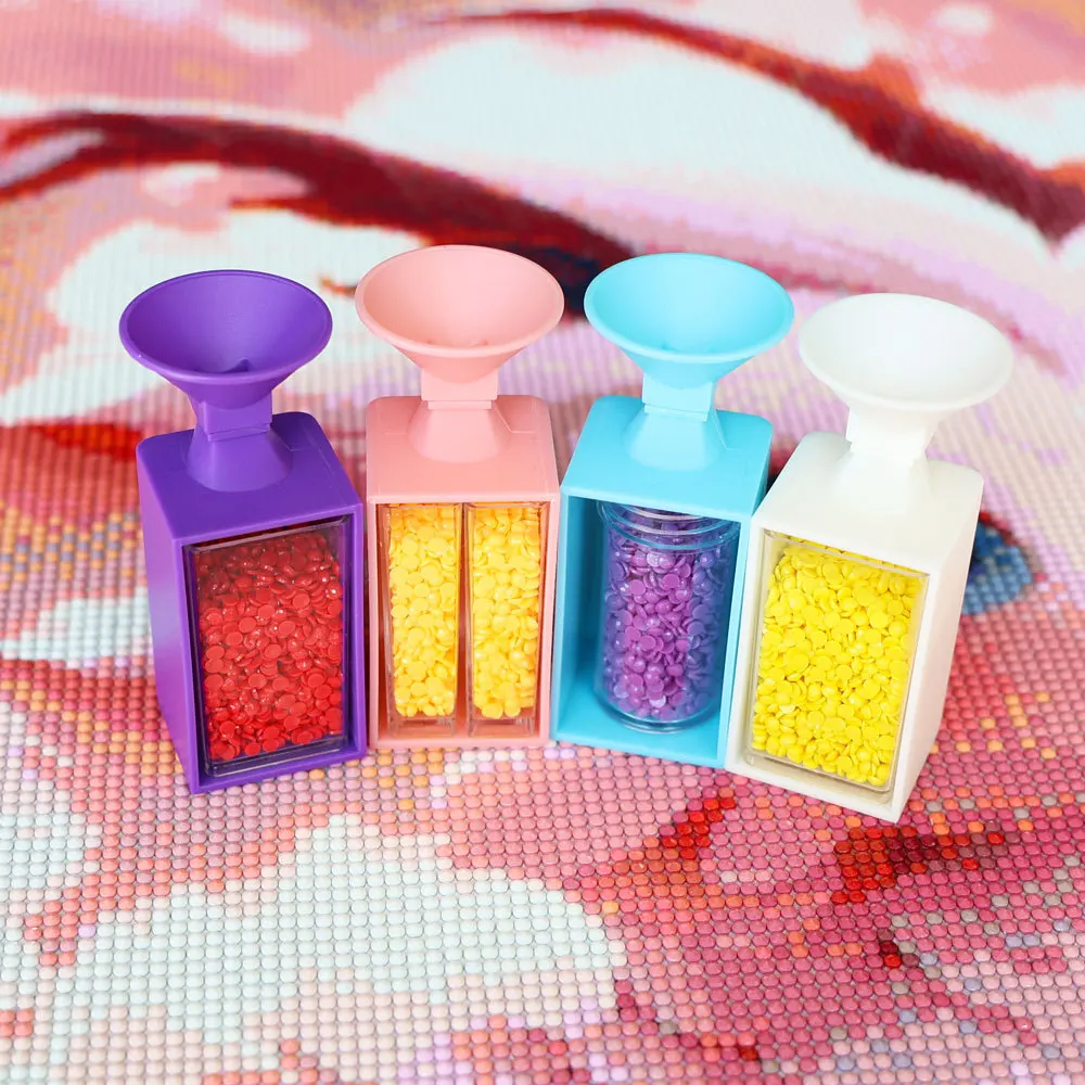 4pcs 4 colors Diamond Painting Drill Funnel for Square Round Container Box DIY 5D Painting Diamonds Art Tool Accessories
4pcs 4 colors Diamond Painting Drill Funnel for Square Round Container Box DIY 5D Painting Diamonds Art Tool Accessories