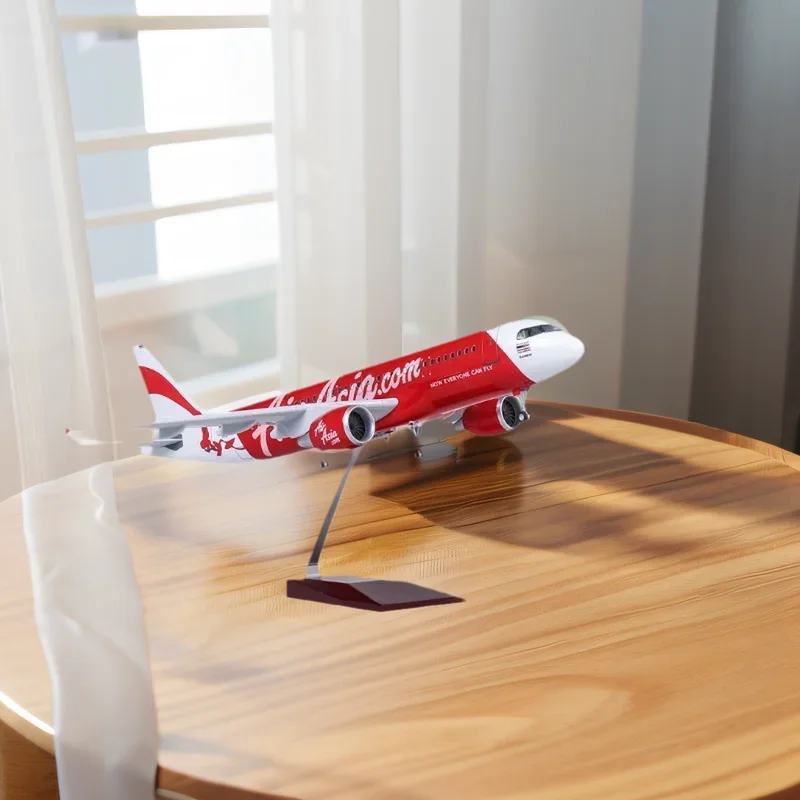 1/150 Scale 47cm Airplane 320 A320 Aircraft AirAsia Airline Model W Light and Wheel Plastic Resin Plane Collections Available
1/150 Scale 47cm Airplane 320 A320 Aircraft AirAsia Airline Model W Light and Wheel Plastic Resin Plane Collections Available