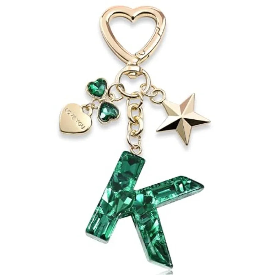 Cute Bling Keychain initial Letter Butterfly Star Pink Purple Gift for Women Girls Bag Cup Charms Accessories
Cute Bling Keychain initial Letter Butterfly Star Pink Purple Gift for Women Girls Bag Cup Charms Accessories