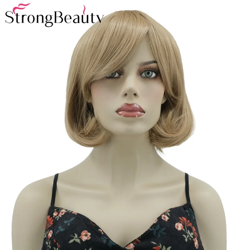 StrongBeauty Short Bob Synthetic Wigs Straight Hair Natural Women Wigs 8 Inches
StrongBeauty Short Bob Synthetic Wigs Straight Hair Natural Women Wigs 8 Inches
