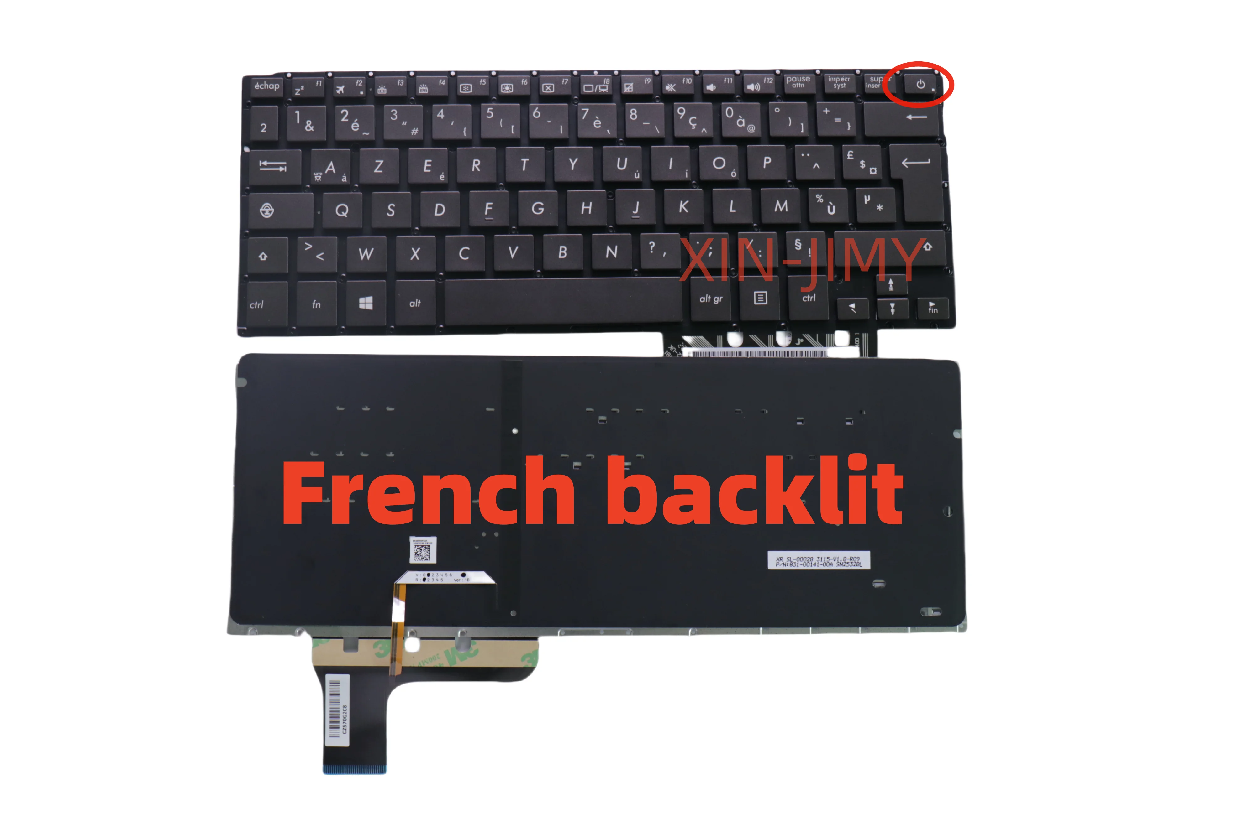 New French Backlight Laptop Keyboard For ASUS Zenbook UX302 UX302LA UX302LG UX303 UX303UA UX303LA 0KNB0-3629AR00
New French Backlight Laptop Keyboard For ASUS Zenbook UX302 UX302LA UX302LG UX303 UX303UA UX303LA 0KNB0-3629AR00
